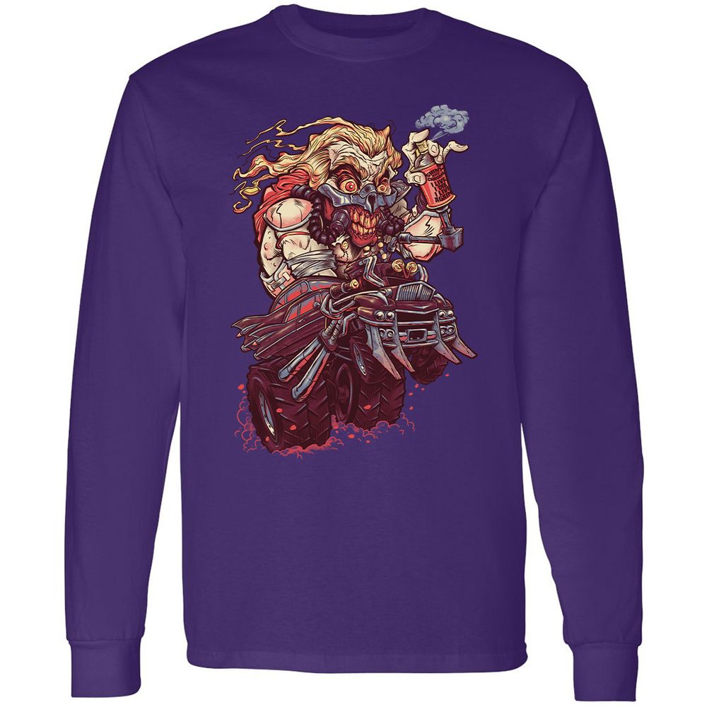 Long Sleeve T-Shirt - NFW74JVA - Purple - 13