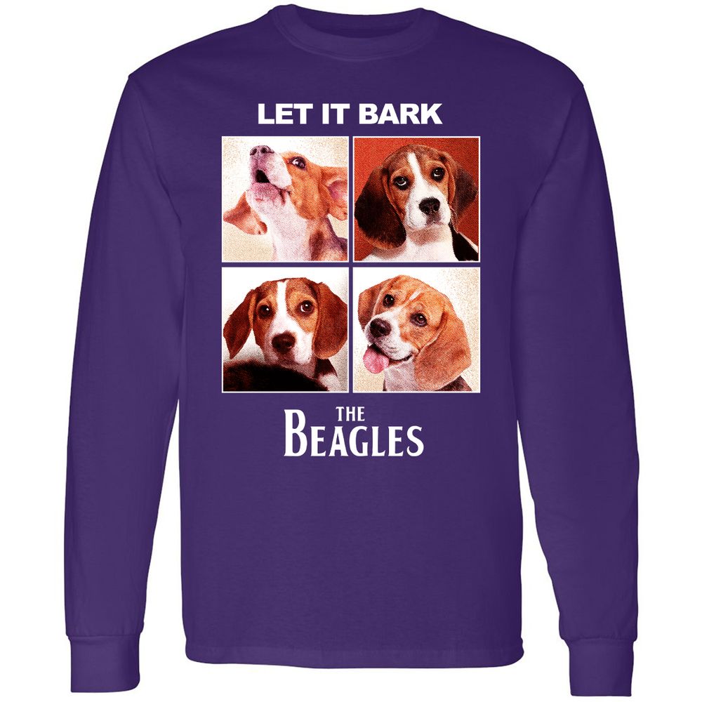 Long Sleeve T-Shirt - FEYPU8GL - Purple - 13