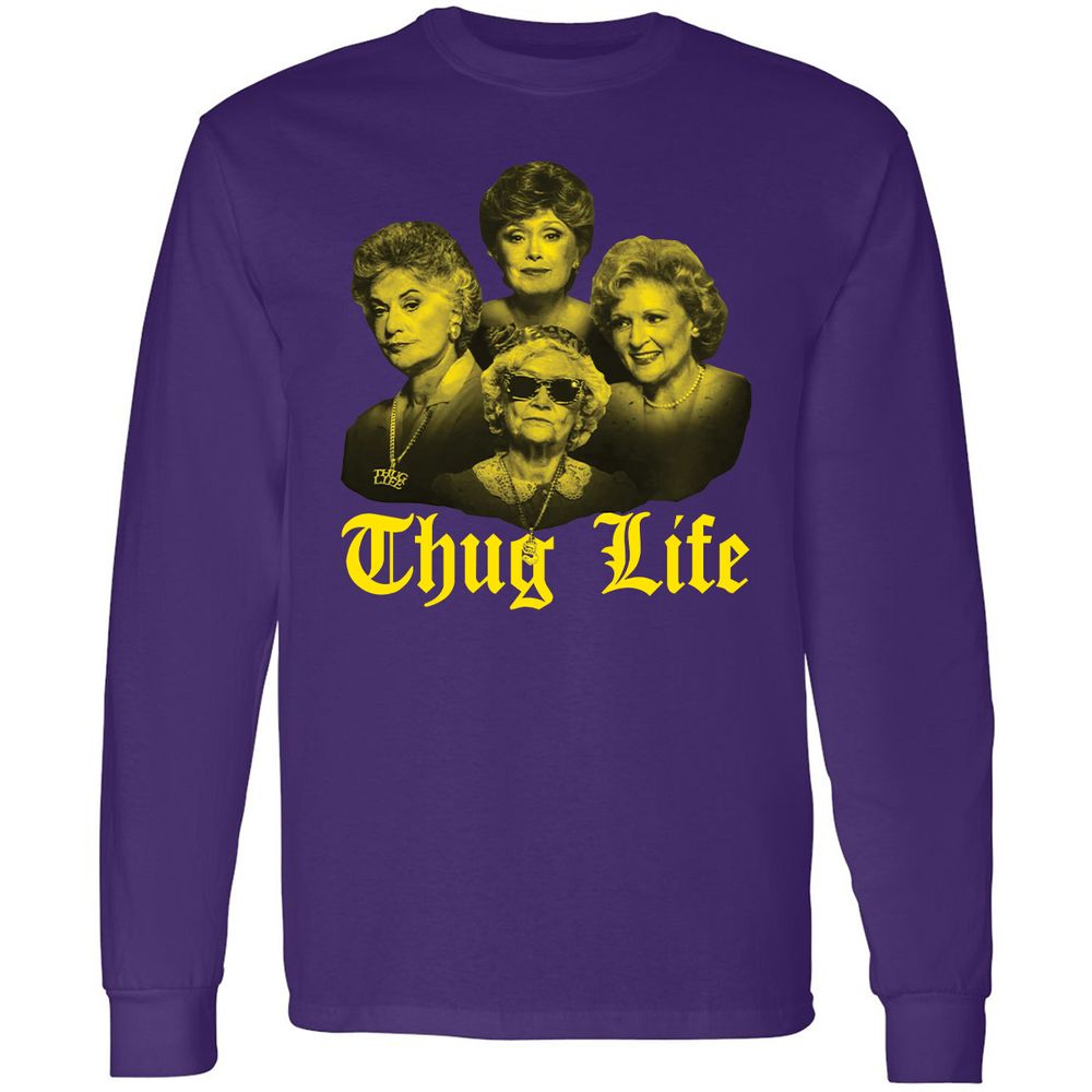Long Sleeve T-Shirt - 51RQN5FC - Purple - 13