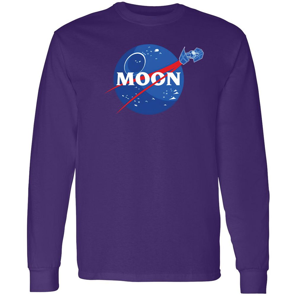 Long Sleeve T-Shirt - 792RH9Q8 - Purple - 13