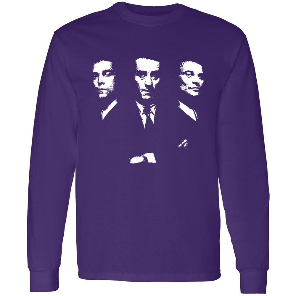 Long Sleeve T-Shirt - 689XYGLW - Purple - 13