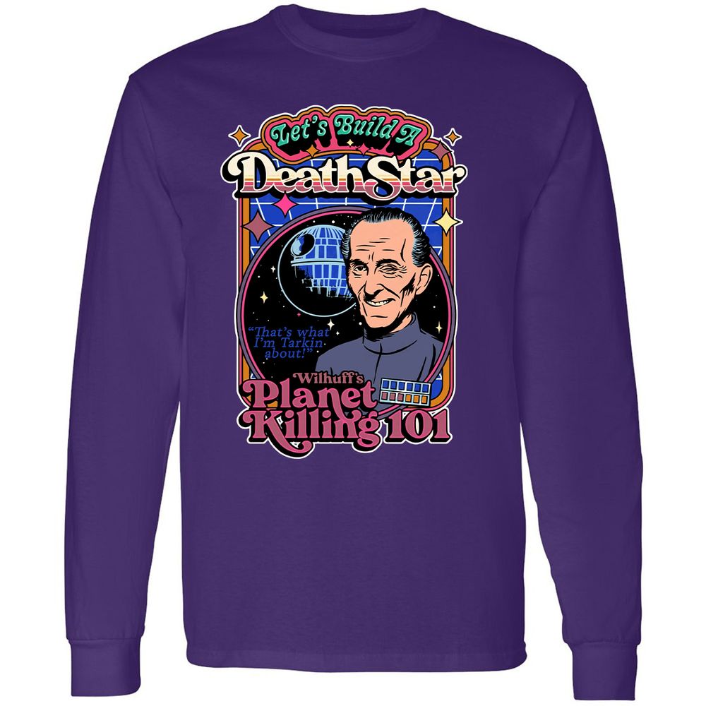 Long Sleeve T-Shirt - X94RP5C5 - Purple - 13