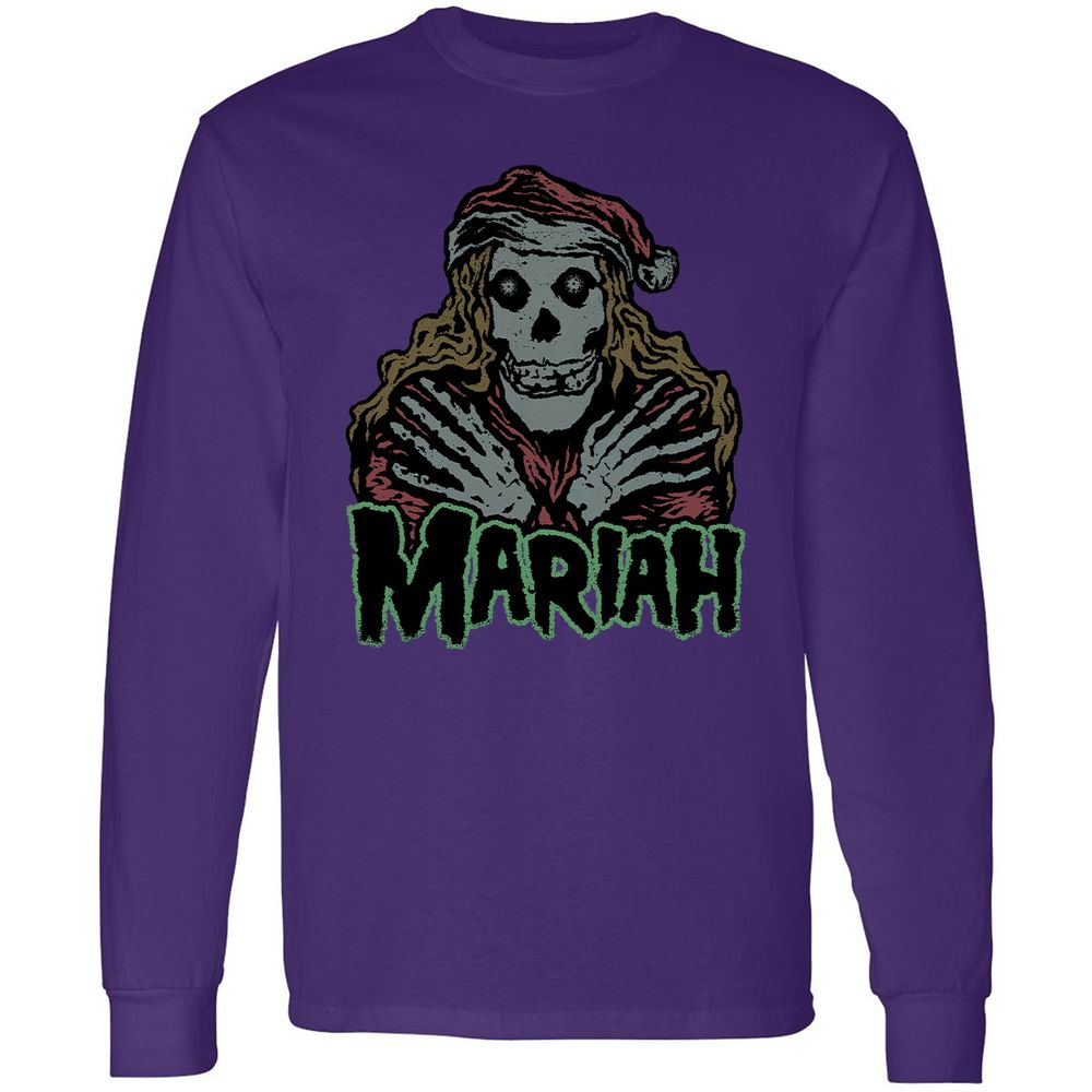 Long Sleeve T-Shirt - BYMFB7TK - Purple - 13