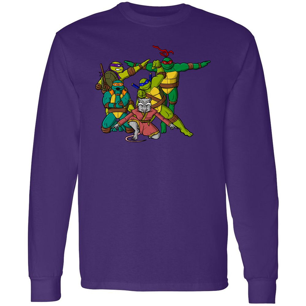 Long Sleeve T-Shirt - 12VXKFYD - Purple - 13