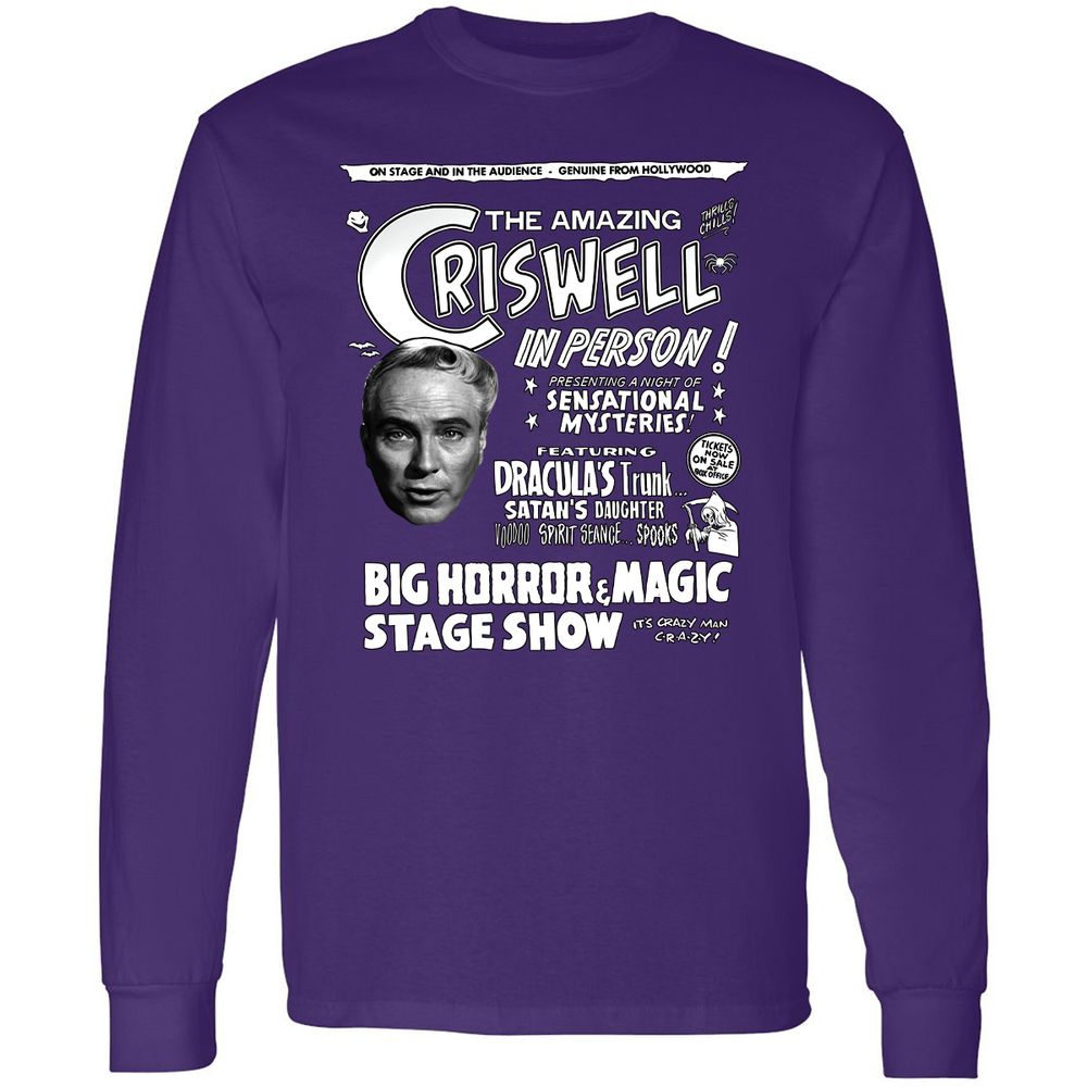 Long Sleeve T-Shirt - XQNNM8TW - Purple - 13