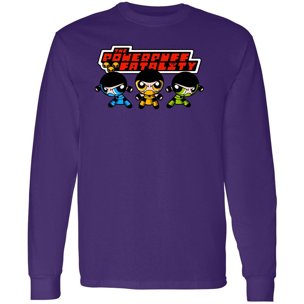 Long Sleeve T-Shirt - QPYDRZFX - Purple - 13