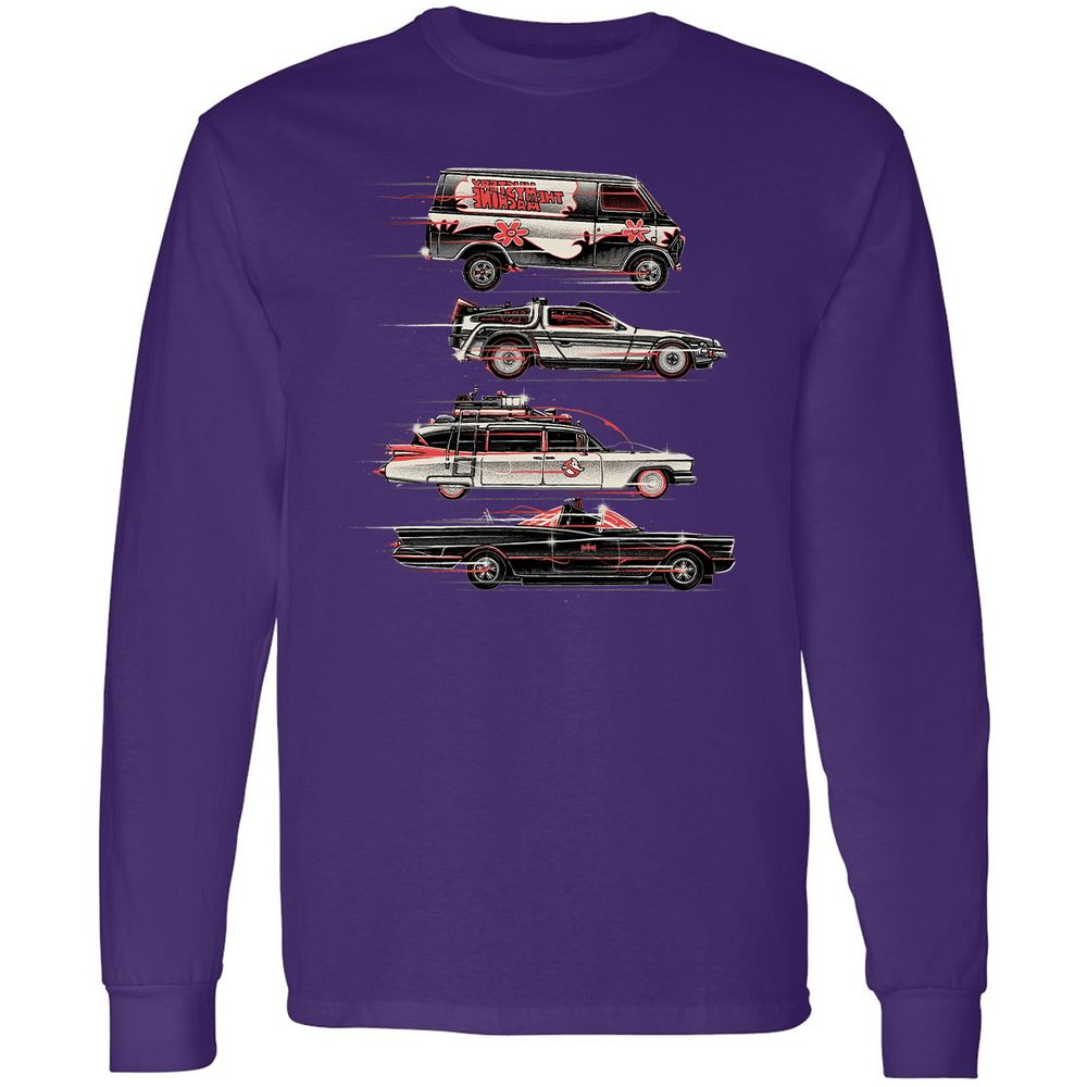 Long Sleeve T-Shirt - KS7FG7WL - Purple - 13