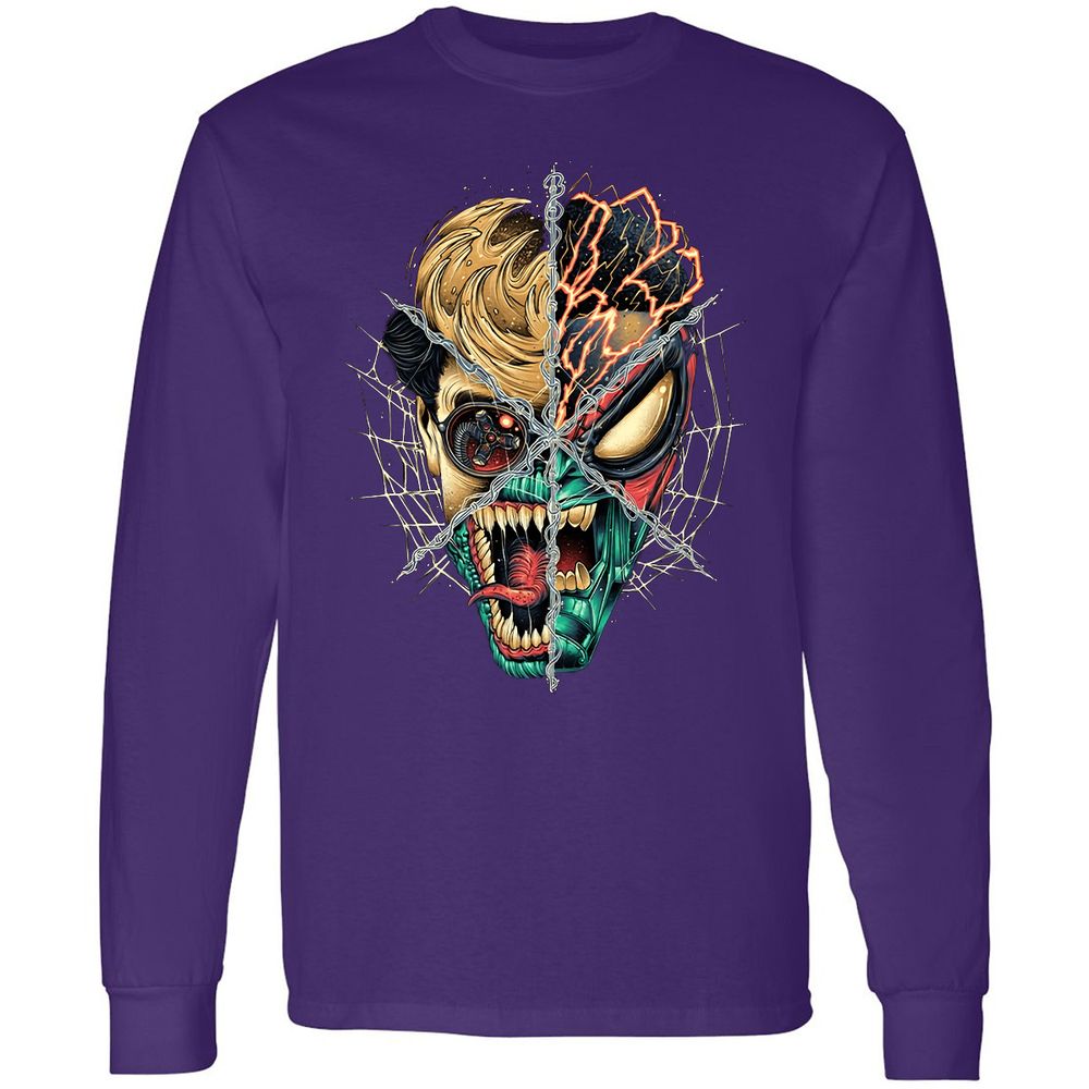 Long Sleeve T-Shirt - XV3M76V9 - Purple - 13
