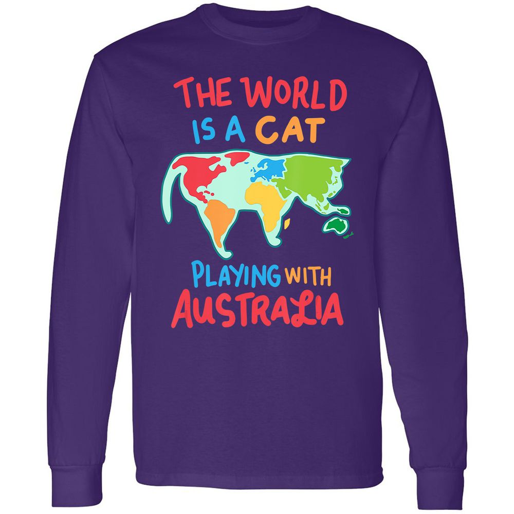 Long Sleeve T-Shirt - G51UP4T3 - Purple - 13