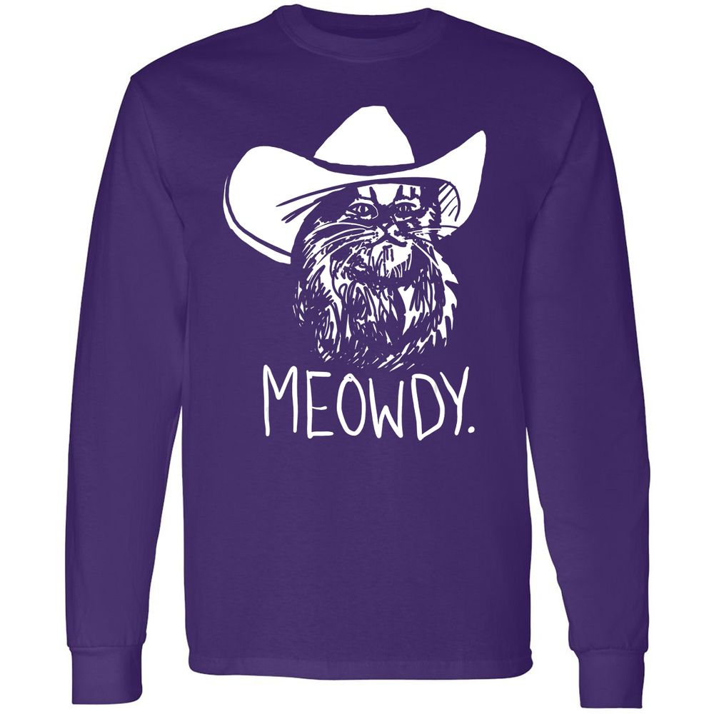 Long Sleeve T-Shirt - DBWFZ6K5 - Purple - 13