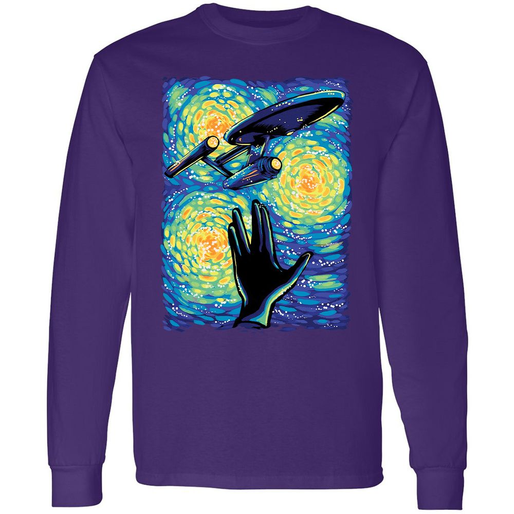 Long Sleeve T-Shirt - TS3G9UTM - Purple - 13