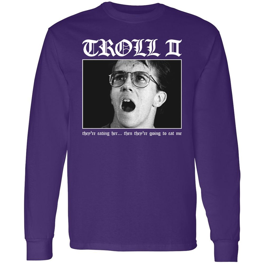 Long Sleeve T-Shirt - BEKU34CT - Purple - 13
