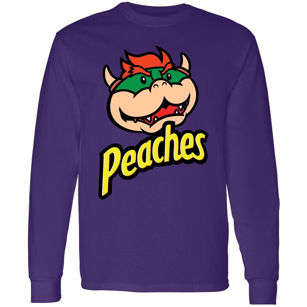 Long Sleeve T-Shirt - 8ZCTH6AK - Purple - 13