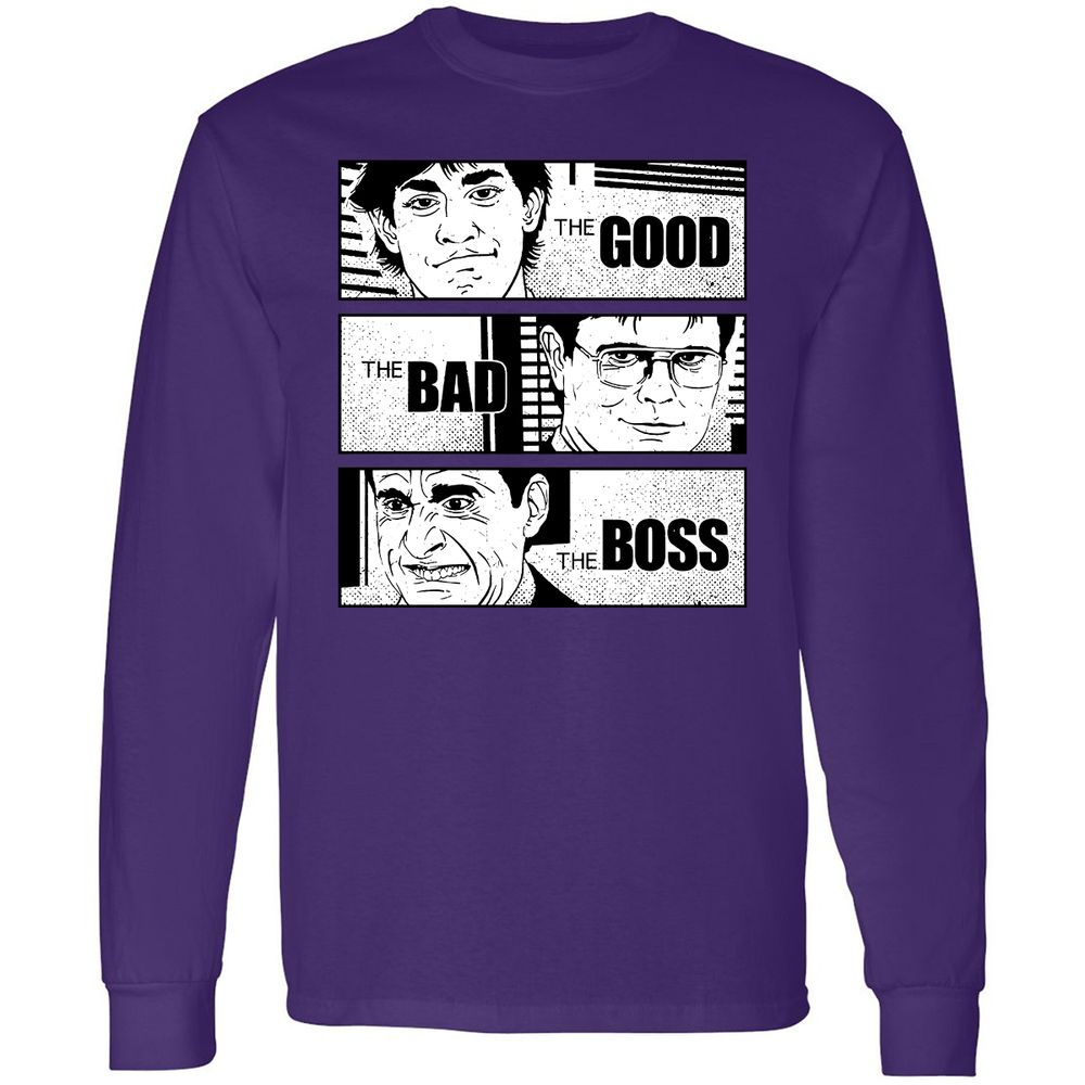 Long Sleeve T-Shirt - 8347BQJ3 - Purple - 13