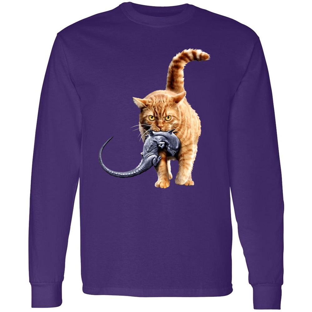 Long Sleeve T-Shirt - LHUPHSLP - Purple - 13