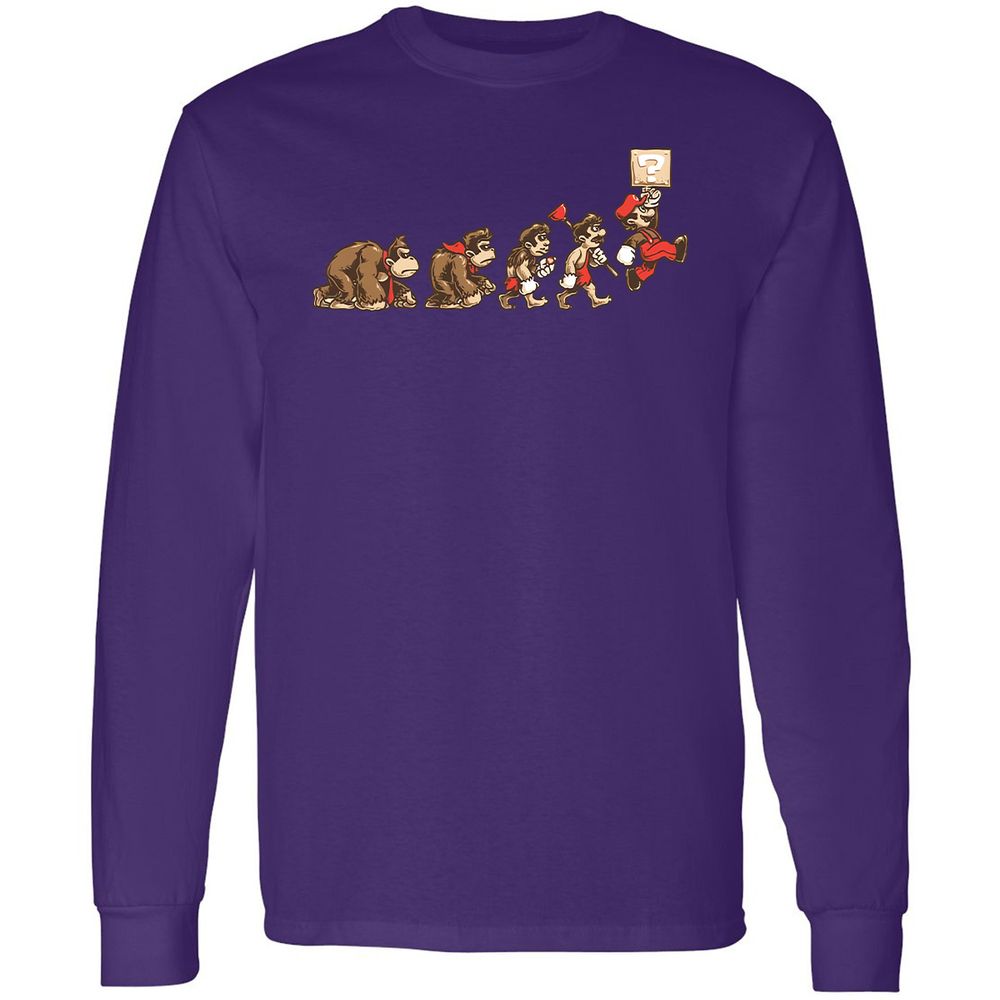 Long Sleeve T-Shirt - NG316HJC - Purple - 13