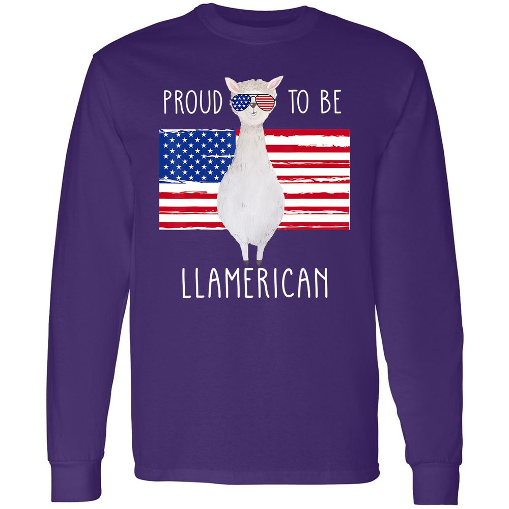 Long Sleeve T-Shirt - T1X3D4MS - Purple - 13