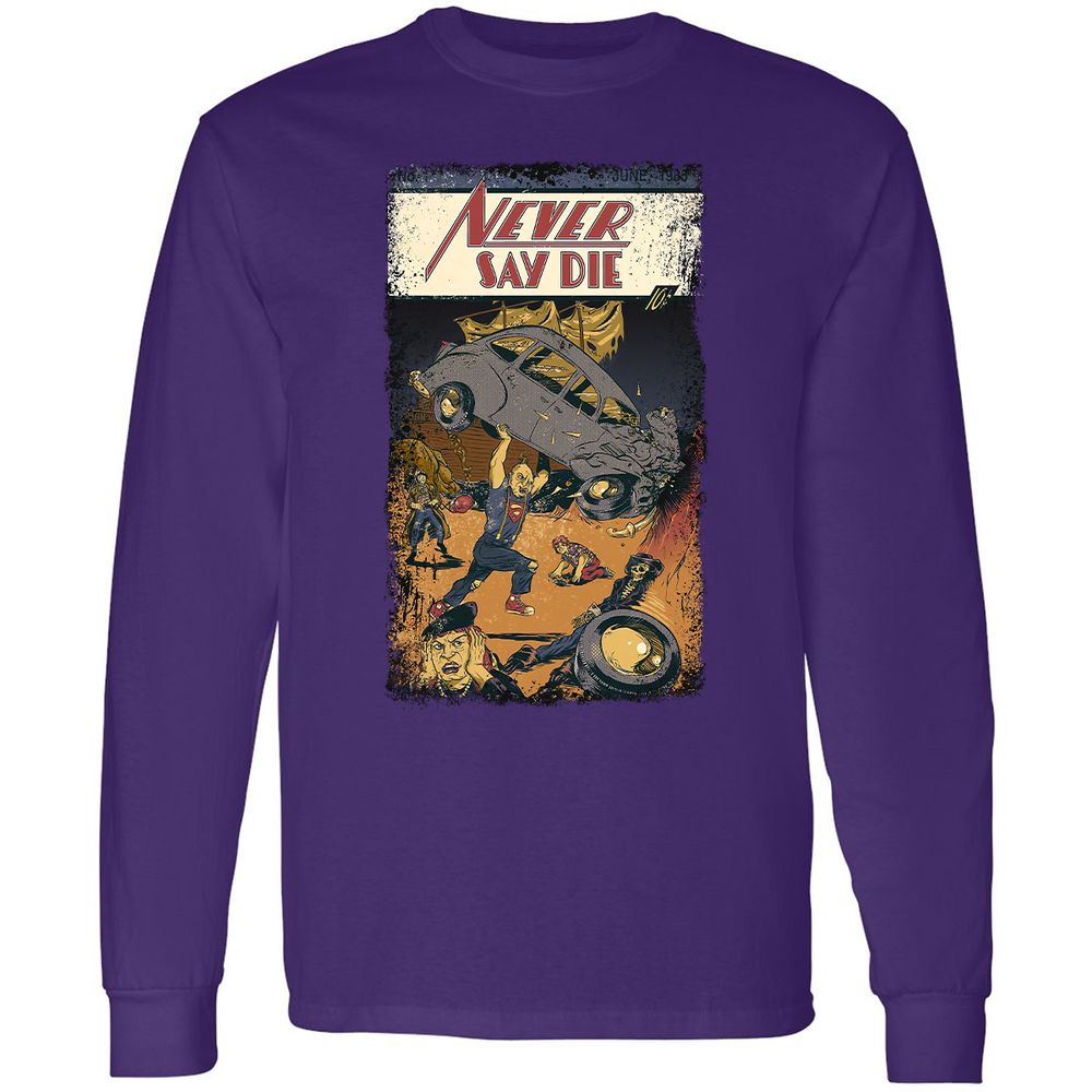 Long Sleeve T-Shirt - SA41AZAH - Purple - 13