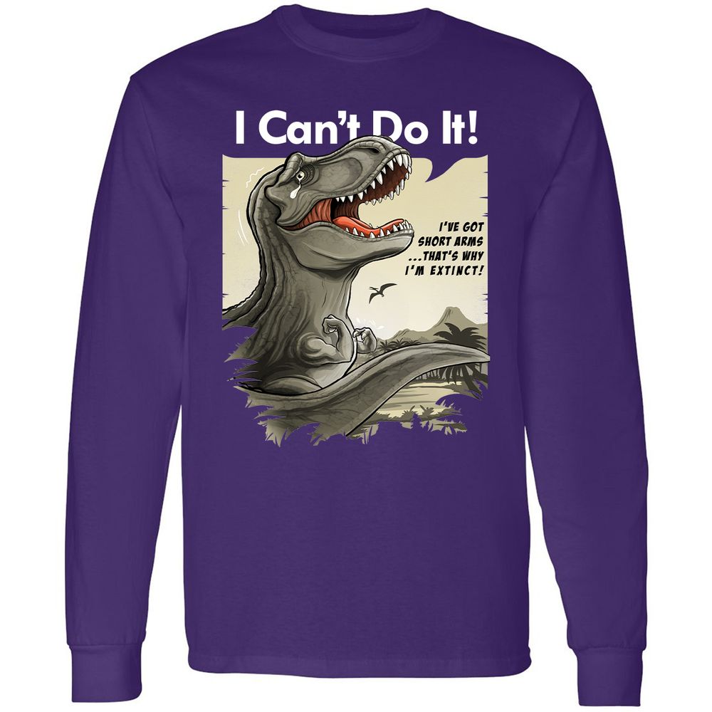 Long Sleeve T-Shirt - R2R6TXVA - Purple - 13