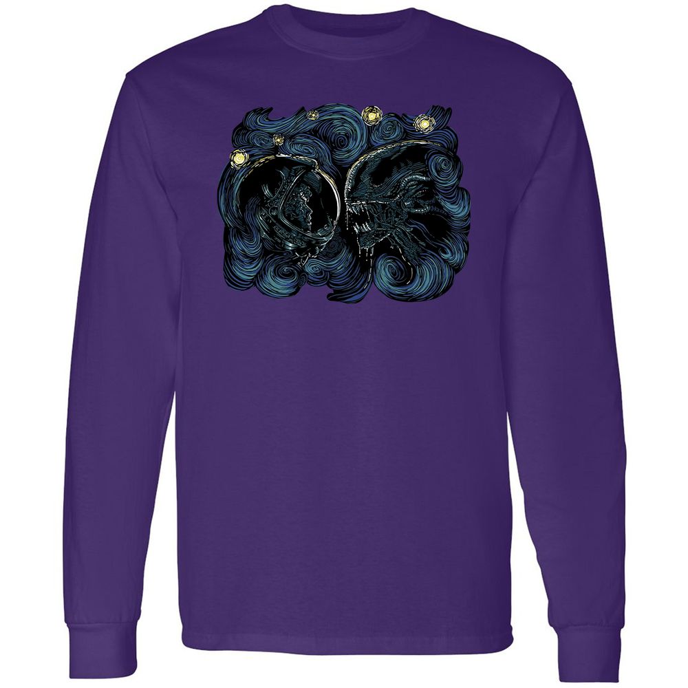 Long Sleeve T-Shirt - 7SWFBD9G - Purple - 13