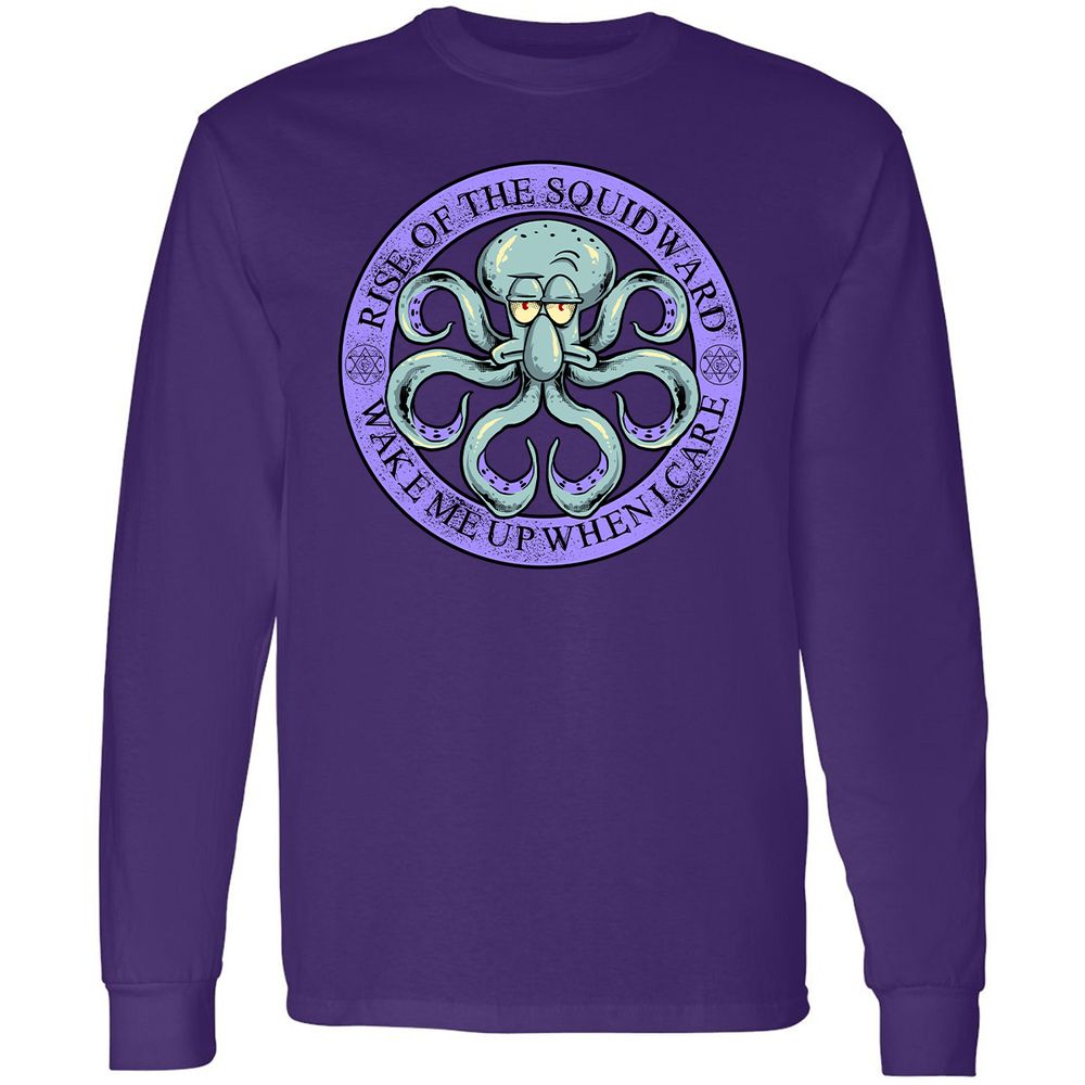 Long Sleeve T-Shirt - W2RMNTBE - Purple - 13