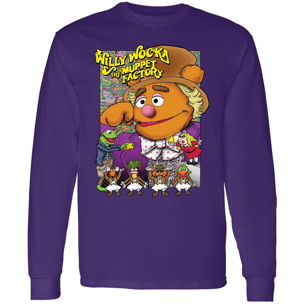 Long Sleeve T-Shirt - QHQGGS52 - Purple - 13