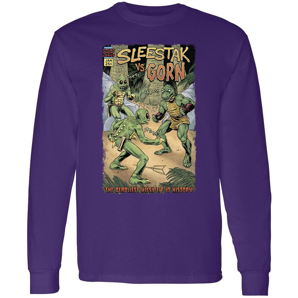 Long Sleeve T-Shirt - HZY28ETT - Purple - 13