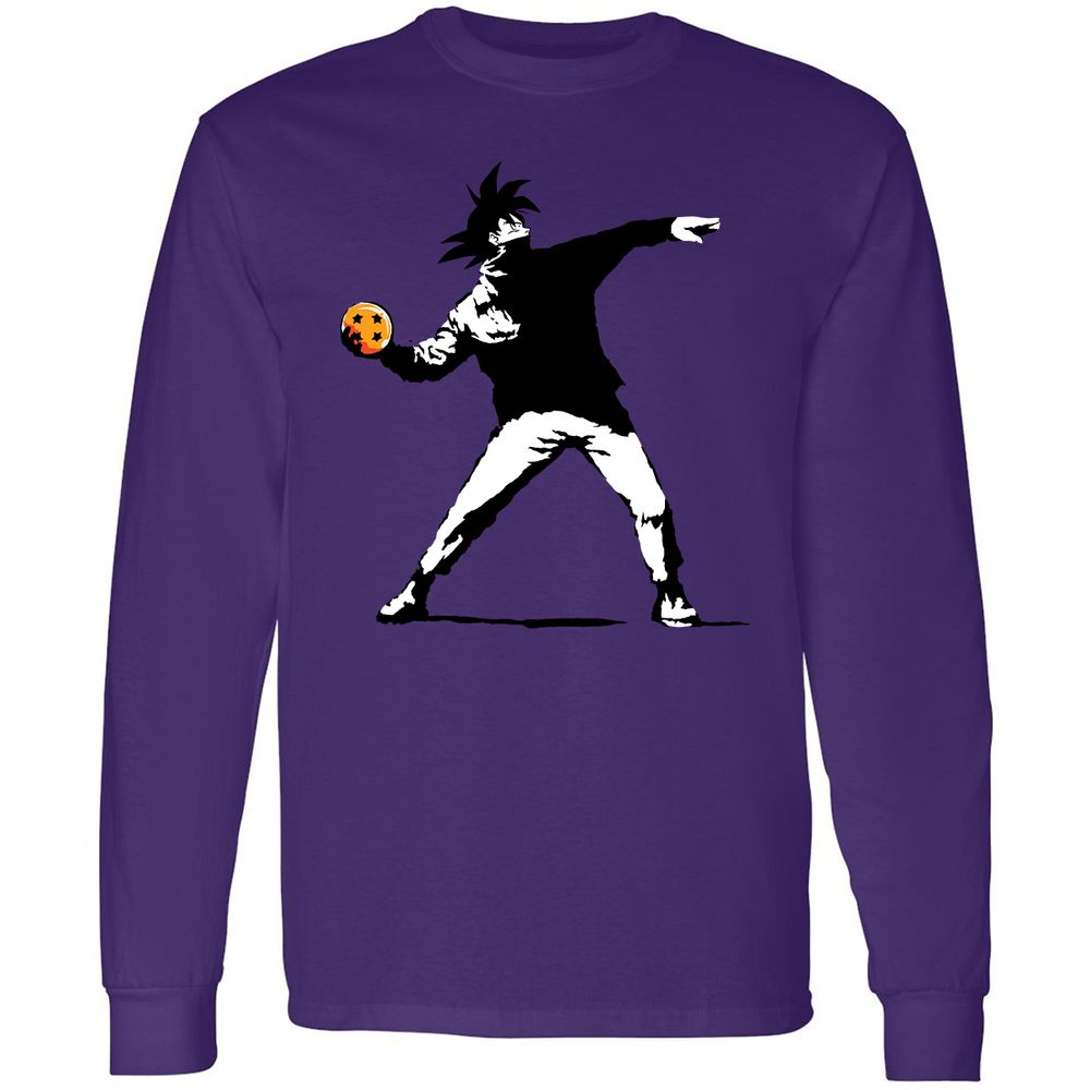 Long Sleeve T-Shirt - KQ6TTF2T - Purple - 13