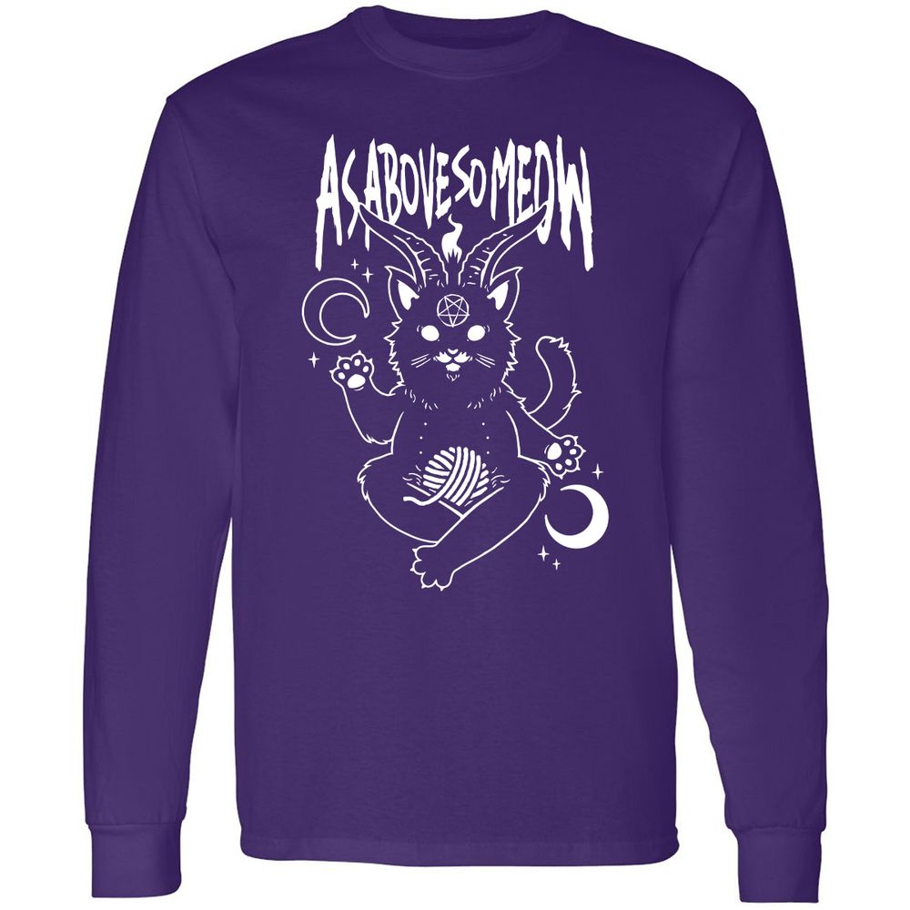 Long Sleeve T-Shirt - Q7L19YLF - Purple - 13