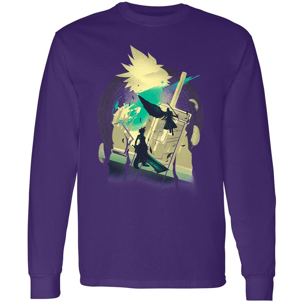 Long Sleeve T-Shirt - ZHJP6SEN - Purple - 13