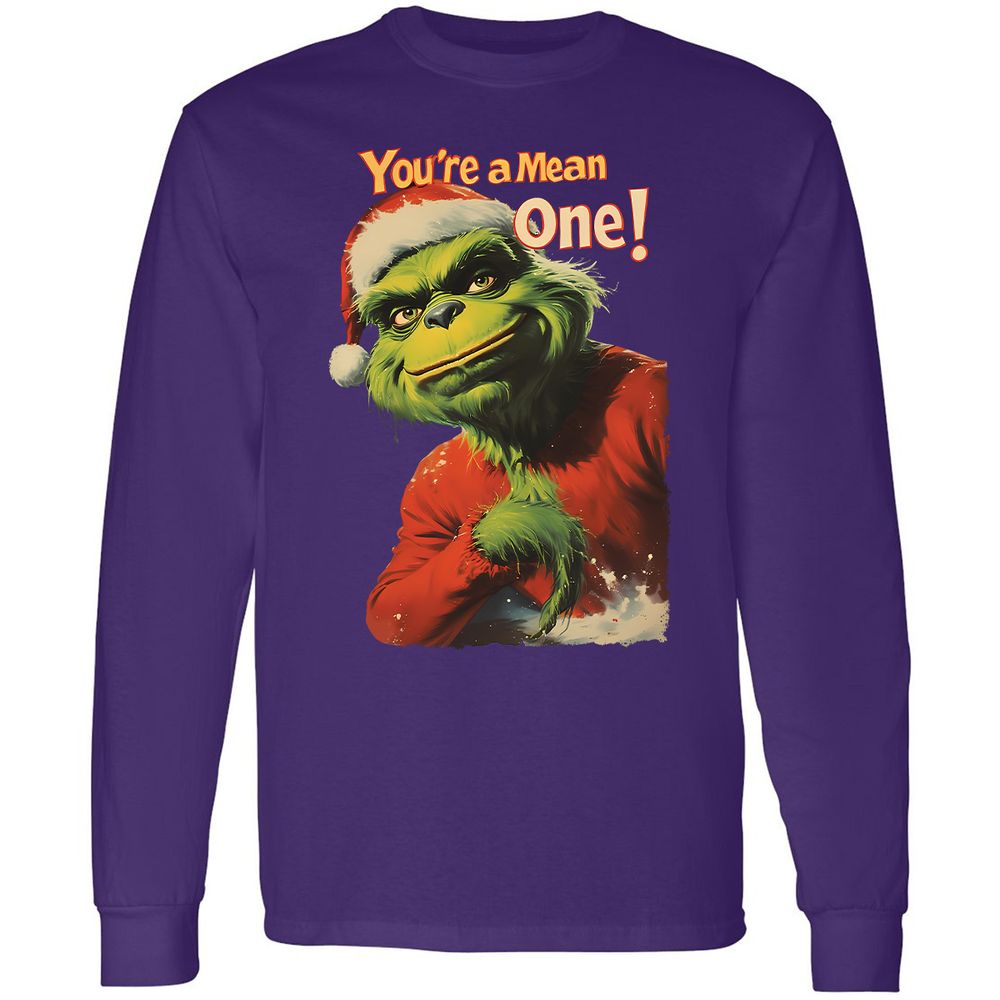 Long Sleeve T-Shirt - MSMGJGFS - Purple - 13