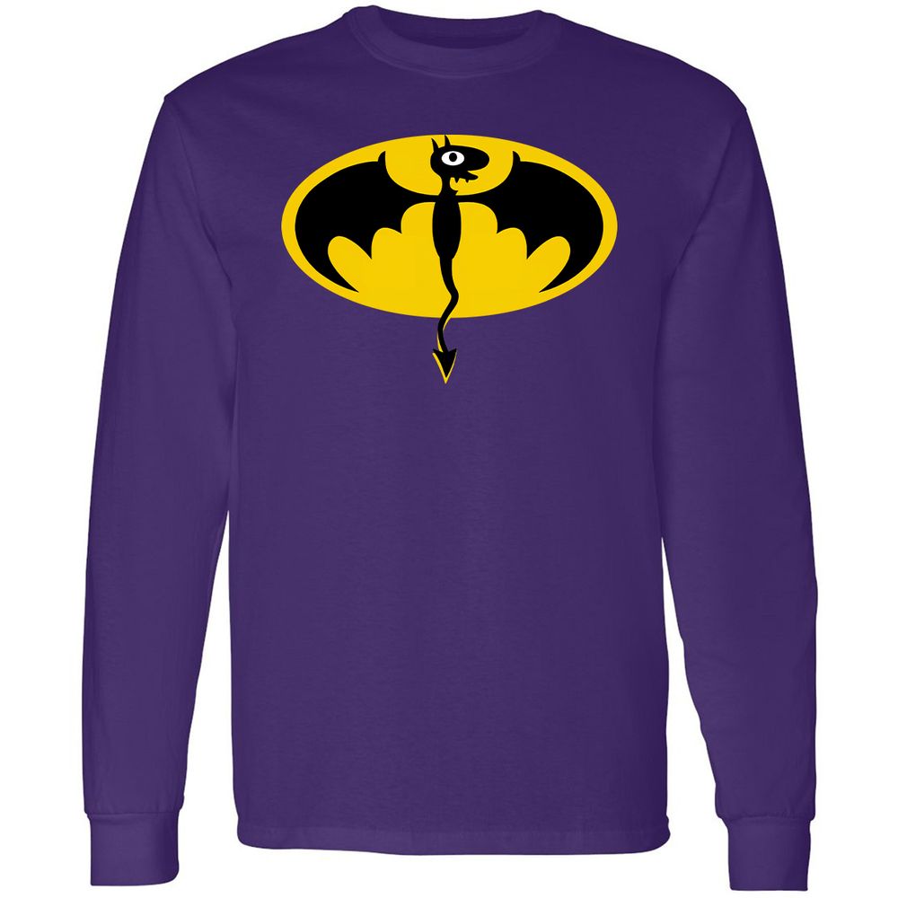 Long Sleeve T-Shirt - U9F4CDBQ - Purple - 13