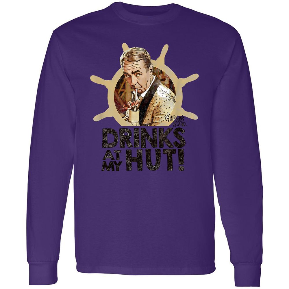 Long Sleeve T-Shirt - NZ6A3W3B - Purple - 13