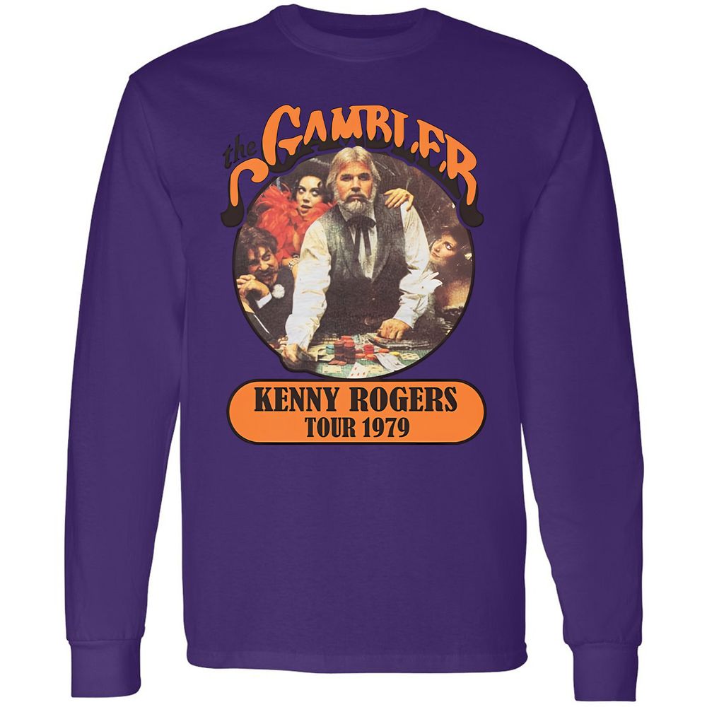 Long Sleeve T-Shirt - U7BQWWPM - Purple - 13