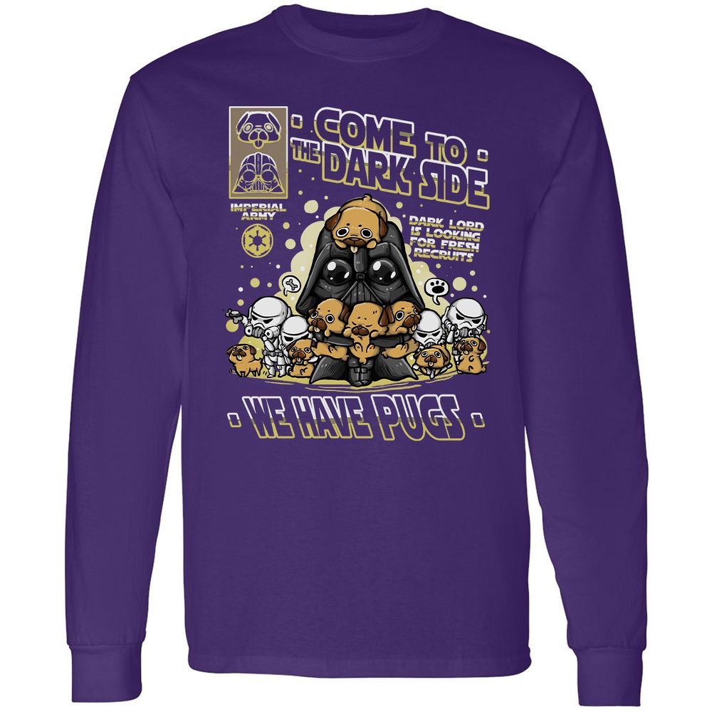 Long Sleeve T-Shirt - NZXPK2LQ - Purple - 13