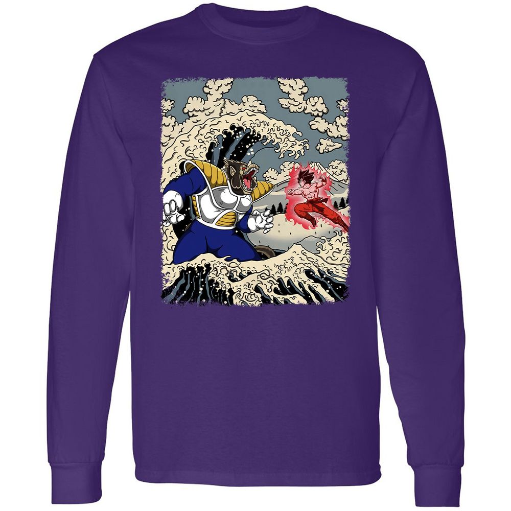 Long Sleeve T-Shirt - UL6RBQL5 - Purple - 13