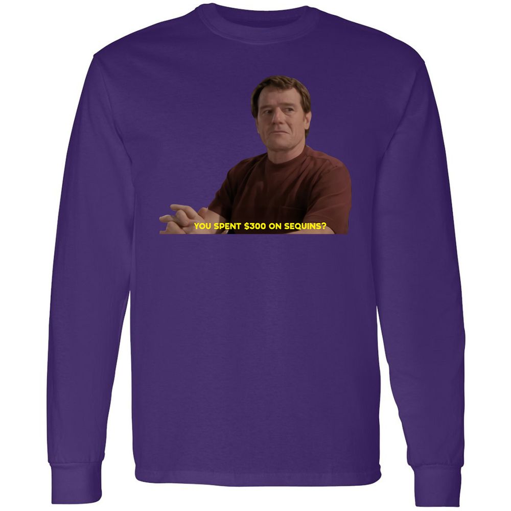 Long Sleeve T-Shirt - TTT6JHFK - Purple - 13