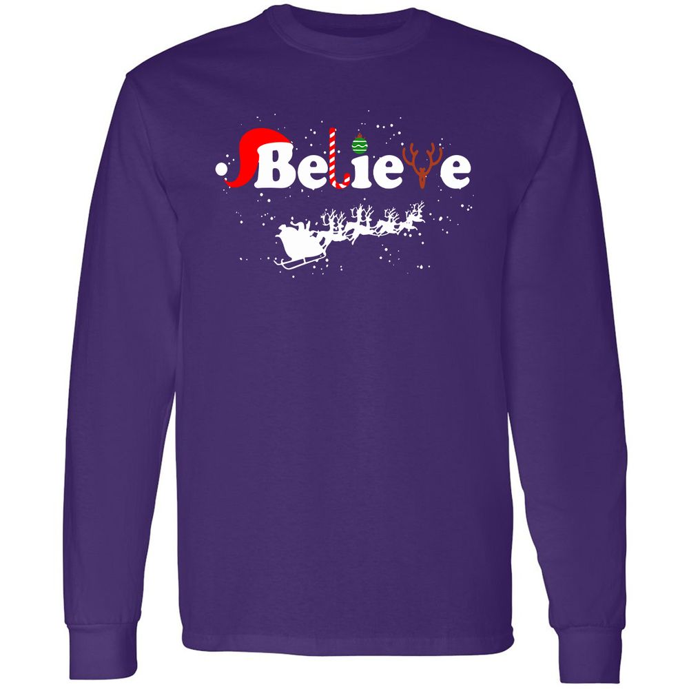 Long Sleeve T-Shirt - F346LKDV - Purple - 13
