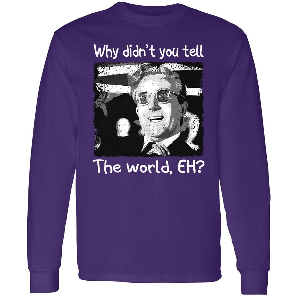 Long Sleeve T-Shirt - 9W6FSHWG - Purple - 13