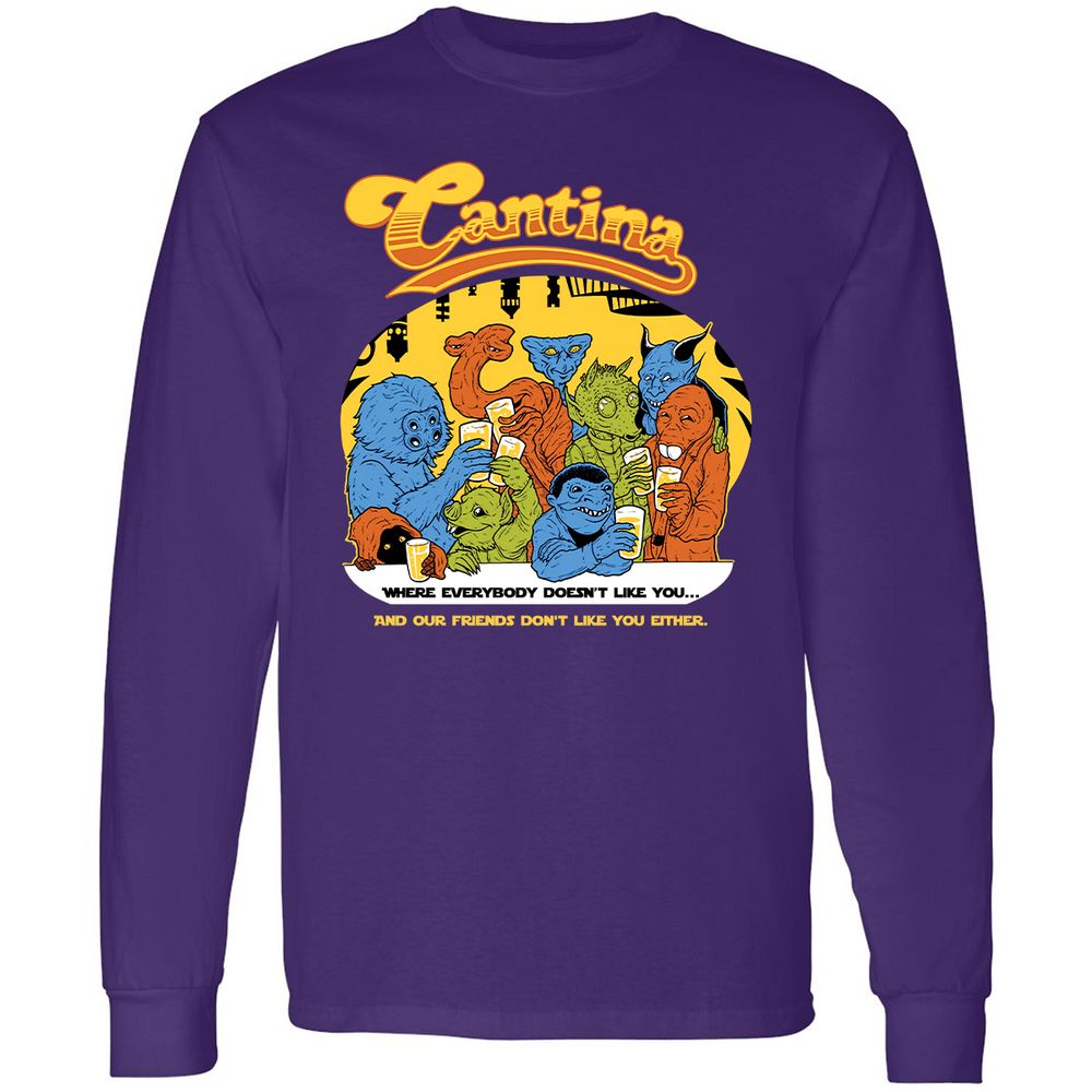 Long Sleeve T-Shirt - A5ALZUV2 - Purple - 13