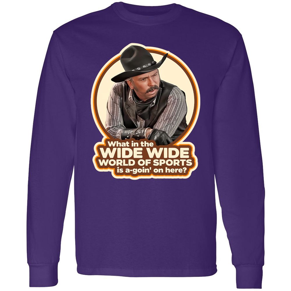 Long Sleeve T-Shirt - CZNJFFFJ - Purple - 13