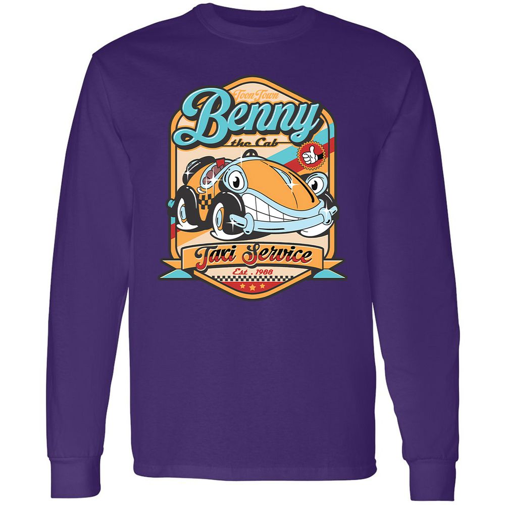 Long Sleeve T-Shirt - HFN53RQ8 - Purple - 13