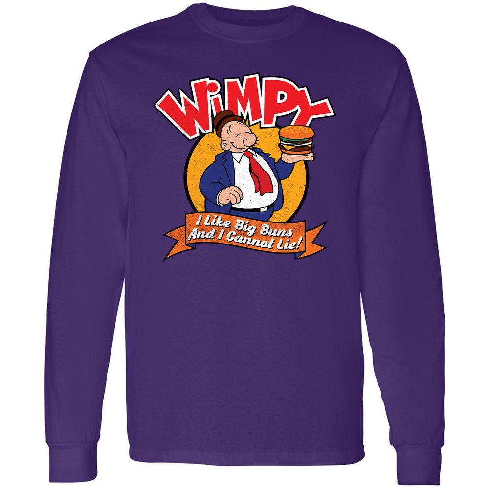 Long Sleeve T-Shirt - NXF7S8ME - Purple - 13
