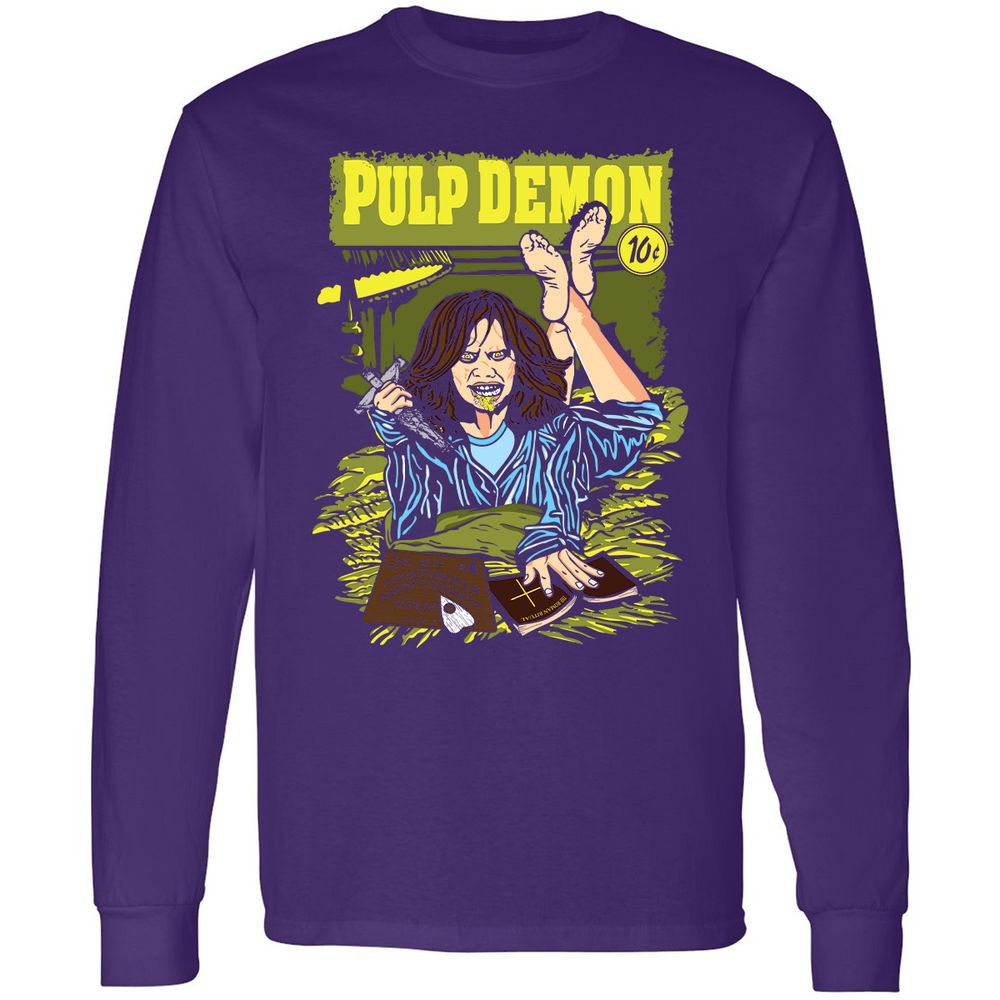 Long Sleeve T-Shirt - TYVTEAJC - Purple - 13