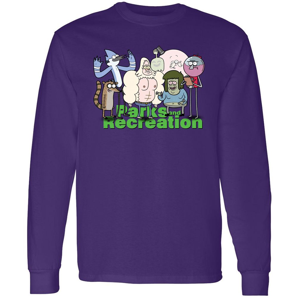 Long Sleeve T-Shirt - JNZ5F2KR - Purple - 13