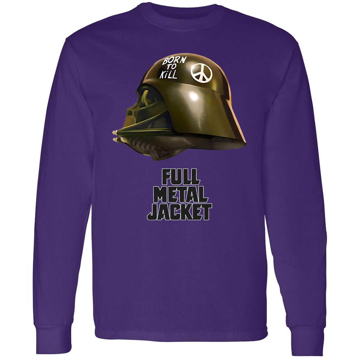 Long Sleeve T-Shirt - VA5GBNJV - Purple - 13