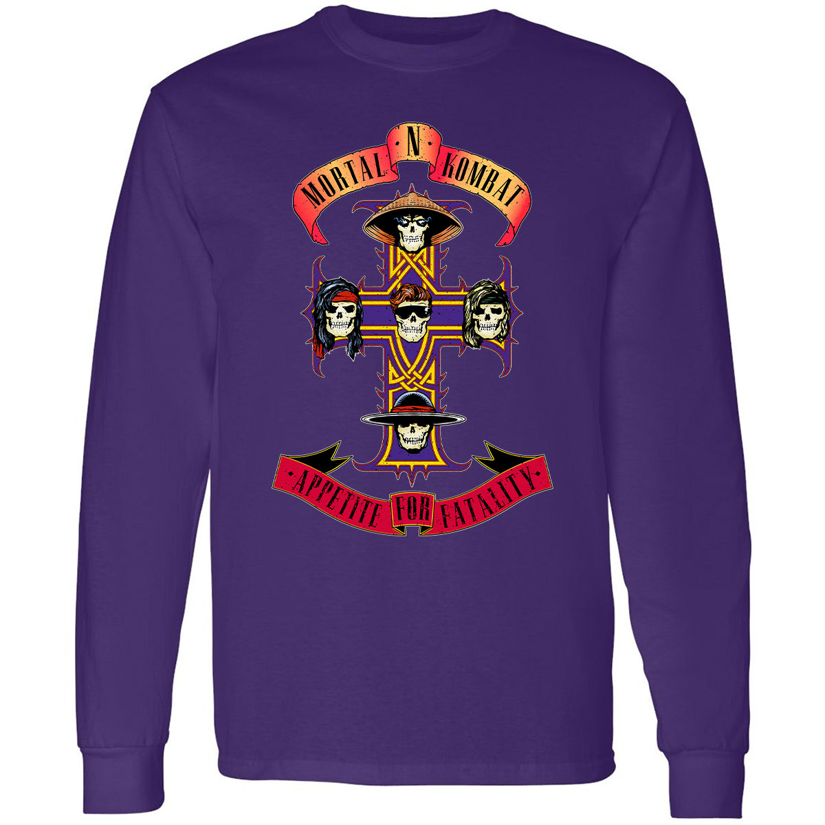 Long Sleeve T-Shirt - 7EY6KMSV - Purple - 13