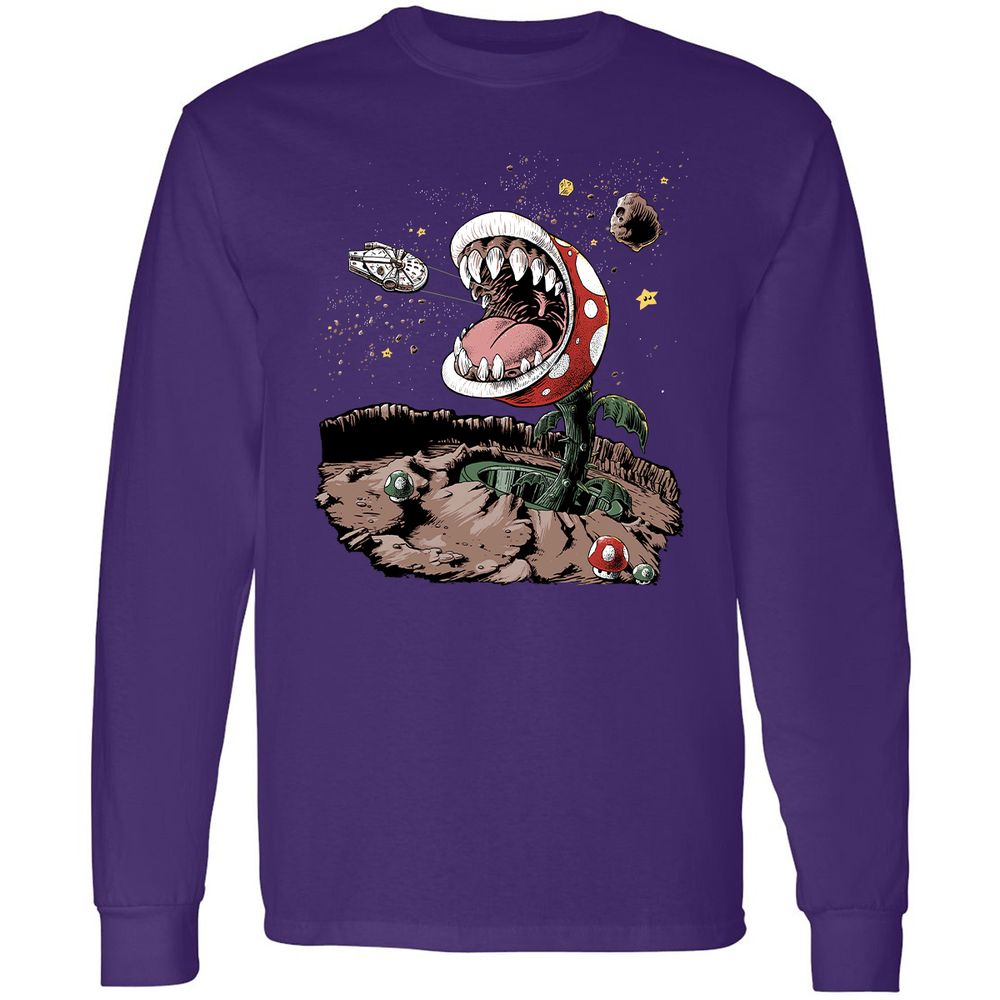Long Sleeve T-Shirt - H5ALF679 - Purple - 13