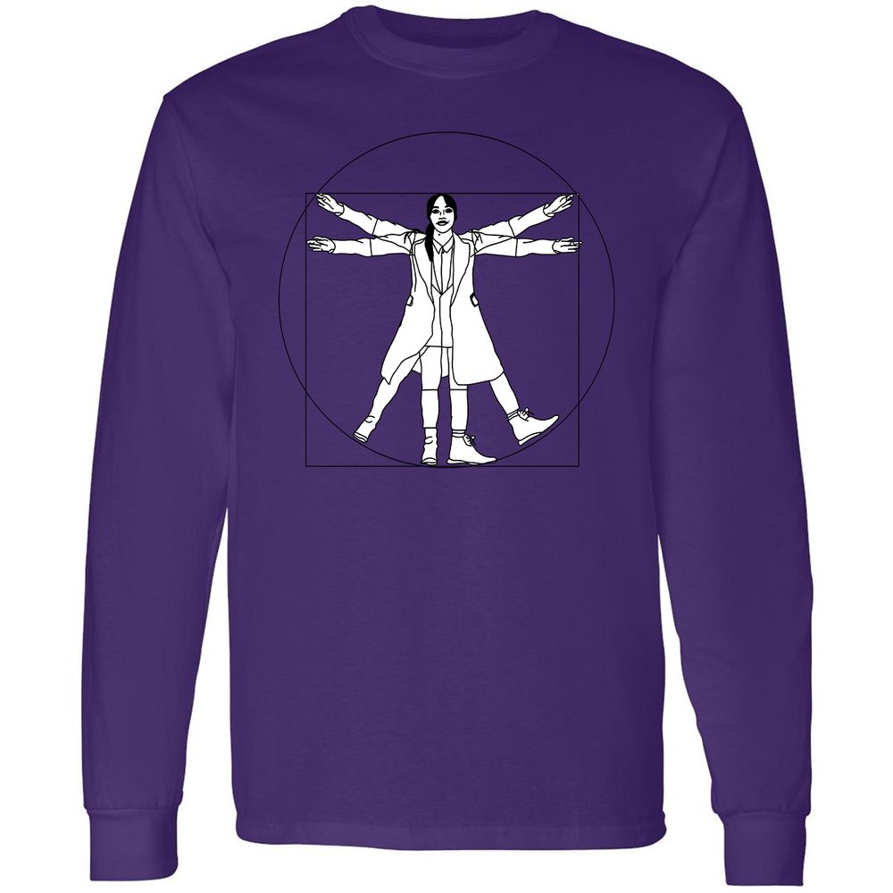 Vitruvian Philomena Cunk - Cunk on Earth - Purple - 13