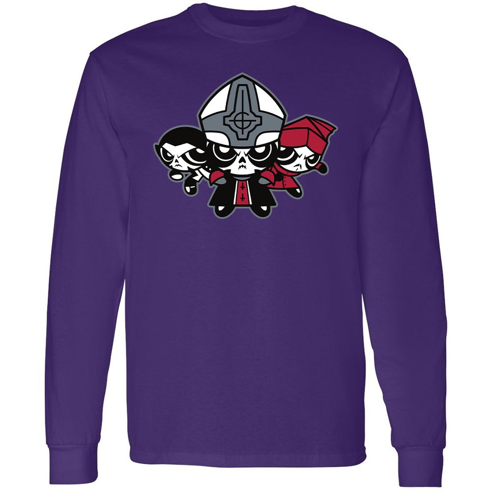 Long Sleeve T-Shirt - BZVBRCH2 - Purple - 13